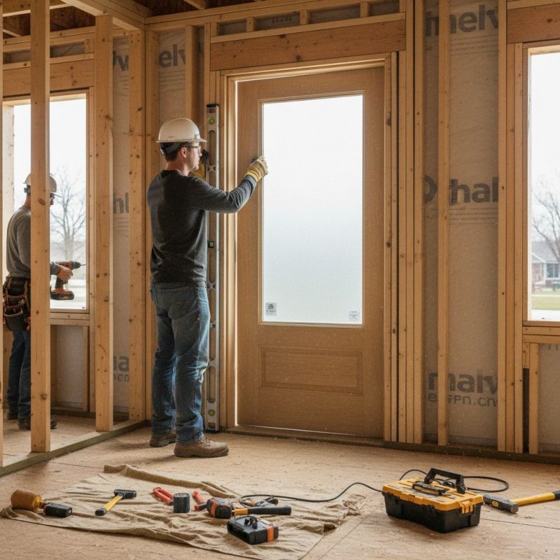 Barn Door Installation detail